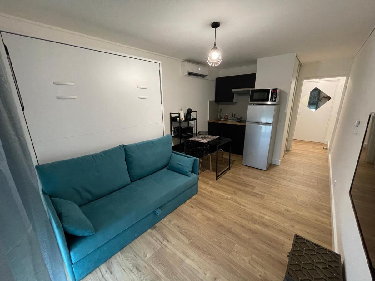 Studio A Nice Avec Garage Eksteriør bilde